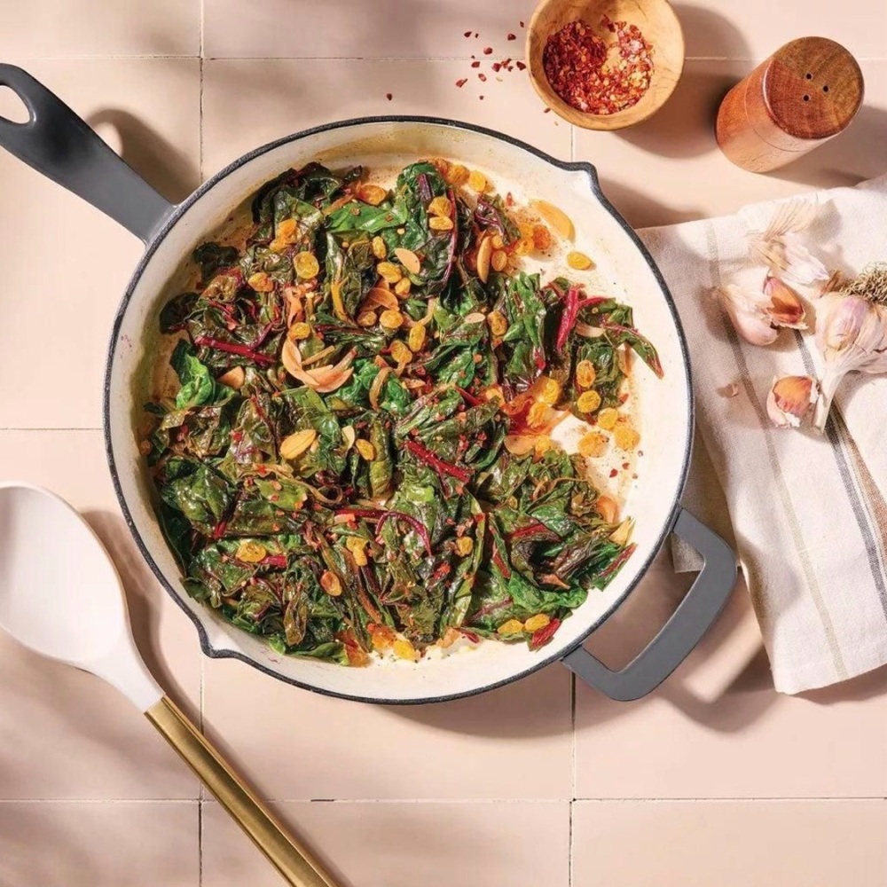 Figmint 12" Enamel Skillet Gray NWT MSRP $40